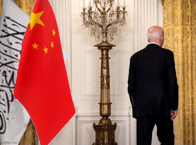 China/Taliban Joe. | image tagged in joe biden,biden,taliban,china,democrat party,communists | made w/ Imgflip meme maker