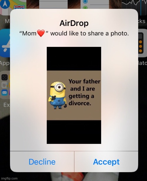 AirDrop | made w/ Imgflip meme maker