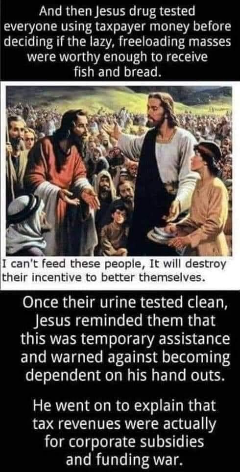 Drug testing Jesus Blank Meme Template