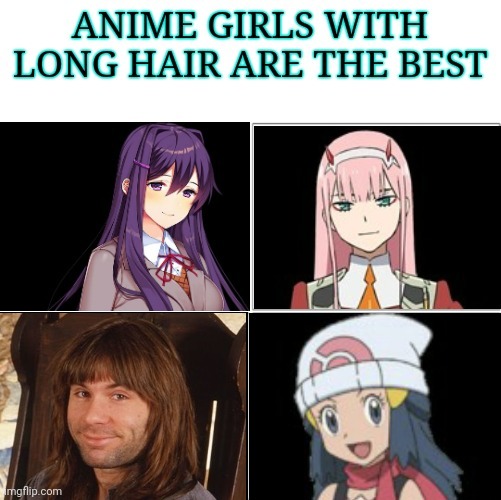 Bruce Dickinson best girl | image tagged in anime girl,bruce dickinson,iron maiden,anime,long hair,best girl | made w/ Imgflip meme maker