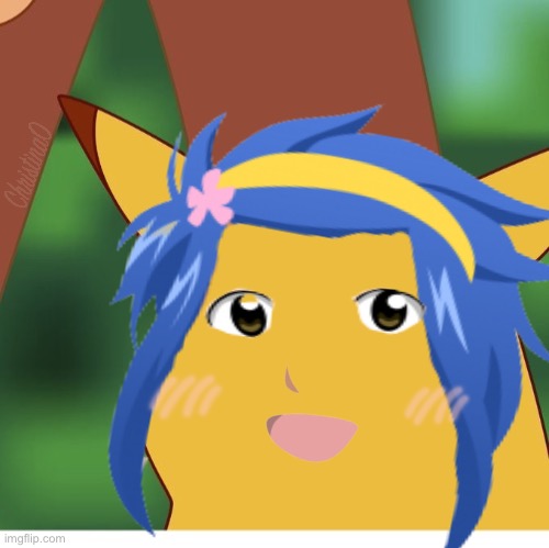 Surprised Pikachu Fairy Tail Levy Version | image tagged in surprised pikachu,memes,fairy tail meme,anime meme,levy mcgarden,weird | made w/ Imgflip meme maker