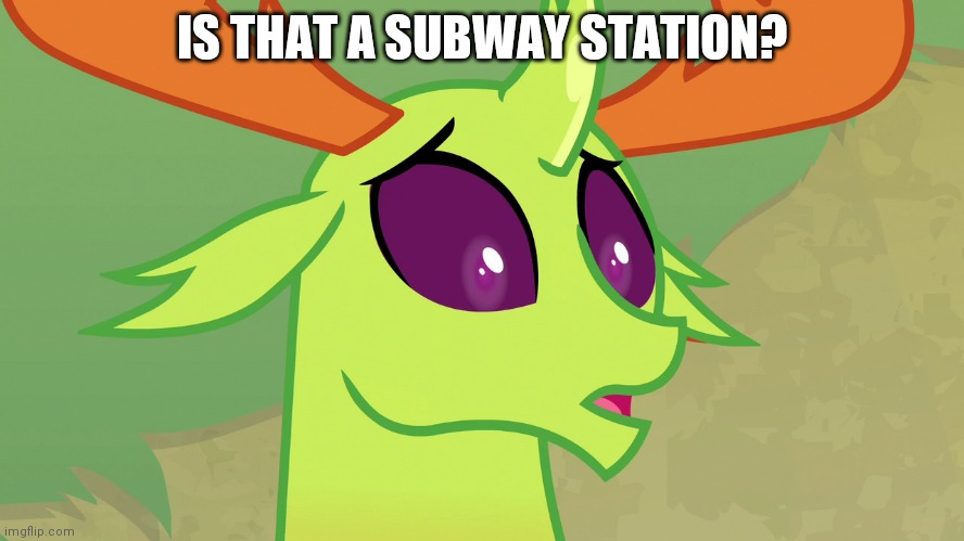 IS THAT A SUBWAY STATION? | made w/ Imgflip meme maker