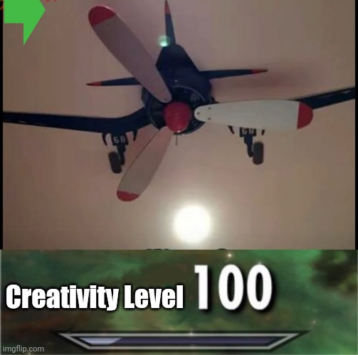 Best ceiling that waa ever envented | Creativity Level | image tagged in level 100 | made w/ Imgflip meme maker