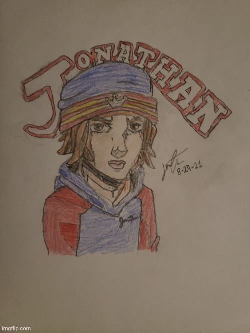 Jonathan Lorenz (JJBA Style) | made w/ Imgflip meme maker