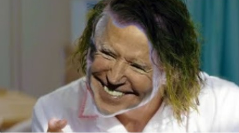 Joe Biden / Joker do I look like I have a plan Blank Meme Template