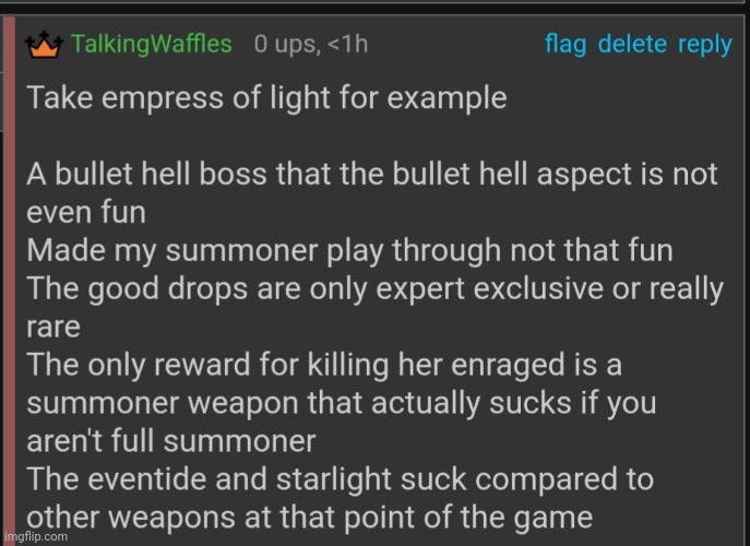 empress of light rant | made w/ Imgflip meme maker