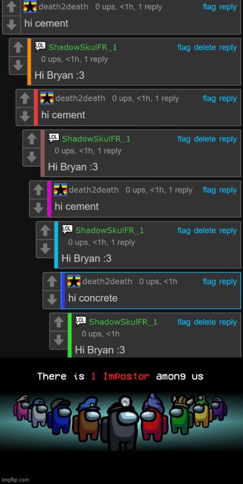 Buur | image tagged in there is one impostor among us | made w/ Imgflip meme maker