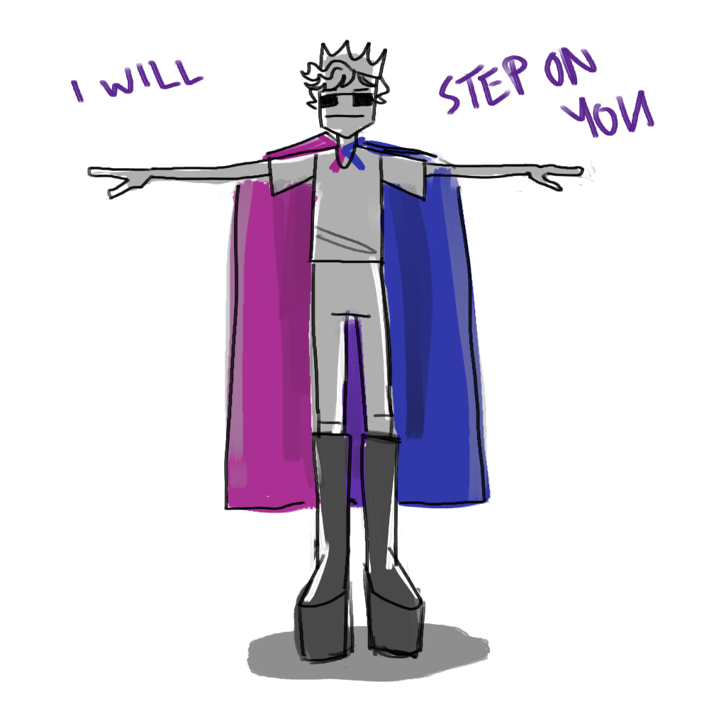 He will step on you Blank Meme Template