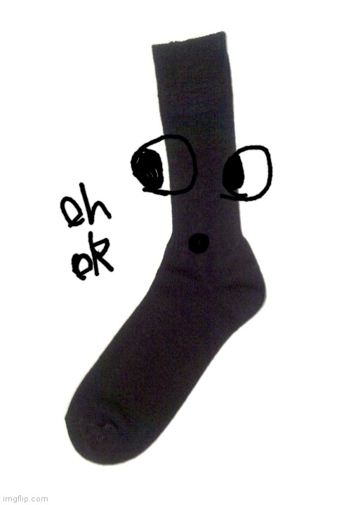 Random sock | image tagged in random sock | made w/ Imgflip meme maker