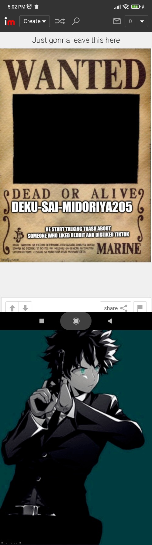 Umm guys can we armed up they're now after me pls can you help | image tagged in deku with a gun | made w/ Imgflip meme maker