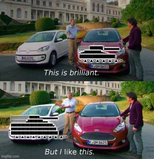 This Is Brilliant But I Like This | ░░░░░░███████ ]▄▄▄▄▄▄▄▄
▂▄▅█████████▅▄▃▂
I███████████████████].
◥⊙▲⊙▲⊙▲⊙▲⊙▲⊙▲⊙◤... ░░░░░░░░░░░██████▄▄▄▄▄▄▄▄▄▄▄
░░░░░░░░░▄█████████▄▄▄
█████████████████████████▄
███████████████████████████
████████████████████████████
◥⊙▲⊙▲⊙▲⊙▲⊙▲⊙▲⊙▲⊙▲⊙▲⊙◤ | image tagged in this is brilliant but i like this | made w/ Imgflip meme maker