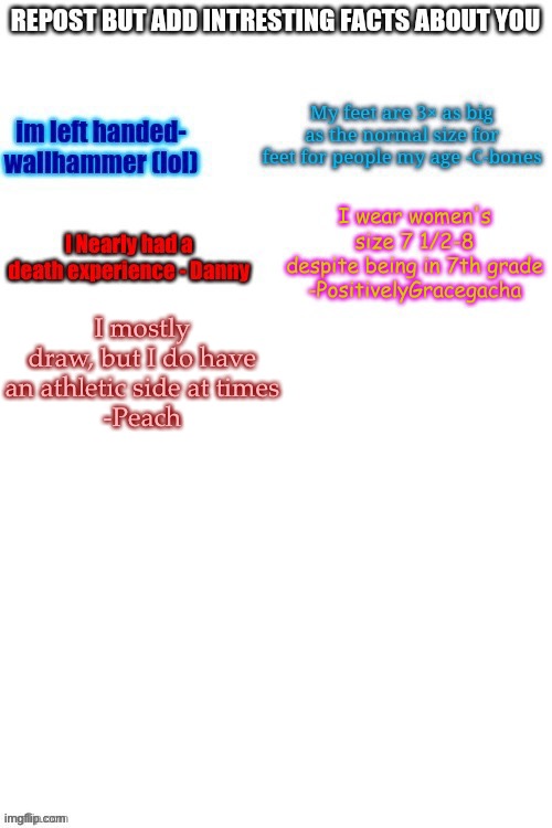 I mostly draw, but I do have an athletic side at times
-Peach | made w/ Imgflip meme maker