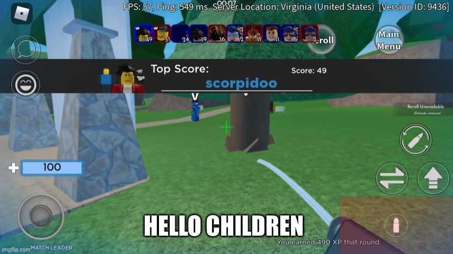HELLO CHILDREN | made w/ Imgflip meme maker