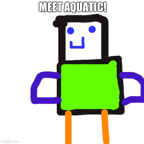 This is my OC! | MEET AQUATIC! | image tagged in image tags | made w/ Imgflip meme maker