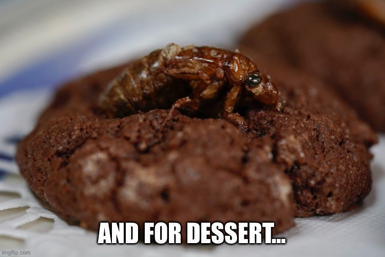 AND FOR DESSERT… | made w/ Imgflip meme maker