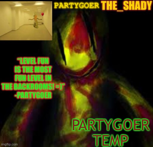 The_shady backrooms level 2 temp - Imgflip