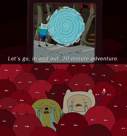 High Quality 20 Minute Adventure (Adventure Time Ver.) Blank Meme Template