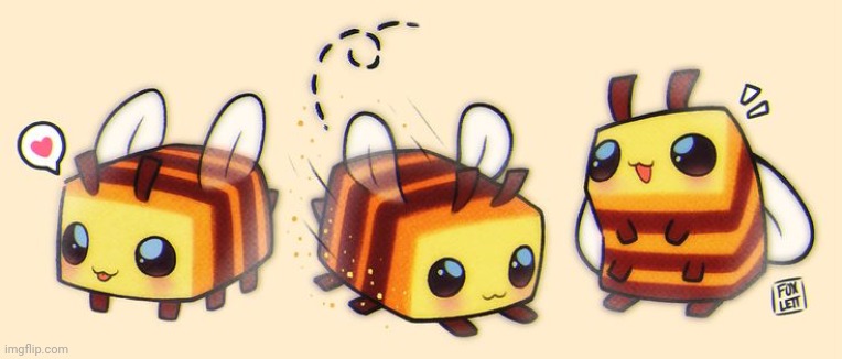 Bee :D -Tubbo | made w/ Imgflip meme maker