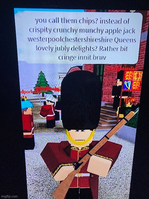 brits | image tagged in british,roblox | made w/ Imgflip meme maker