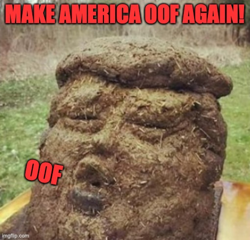 Trump oof | MAKE AMERICA OOF AGAIN! OOF | image tagged in trump oof | made w/ Imgflip meme maker