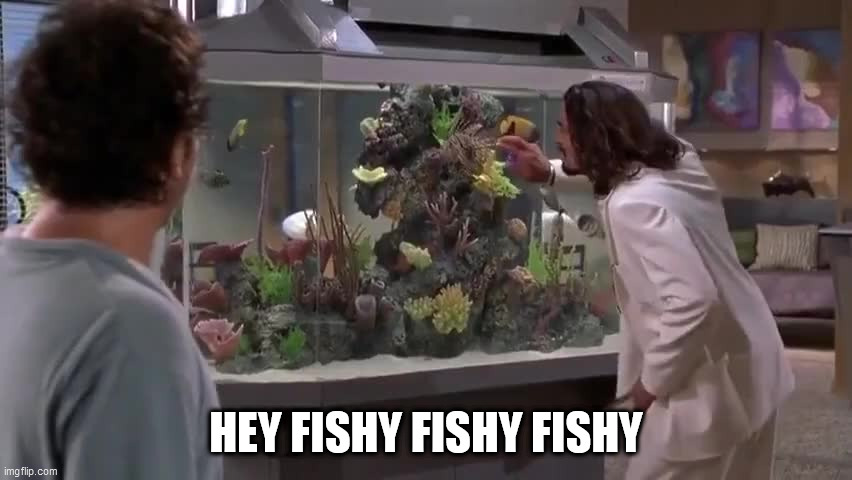 HEY FISHY FISHY FISHY | made w/ Imgflip meme maker