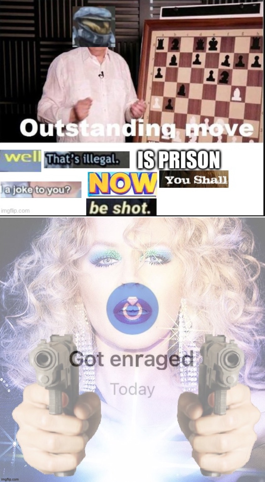 image tagged in outstanding move but its illegal,kylie got enraged today | made w/ Imgflip meme maker