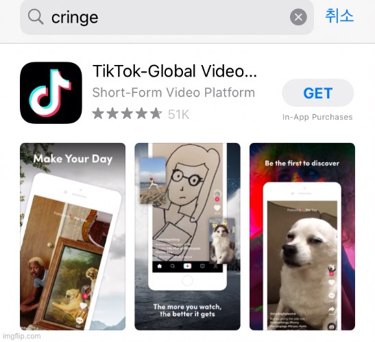 i was right all along! | image tagged in cringe,tik tok sucks | made w/ Imgflip meme maker