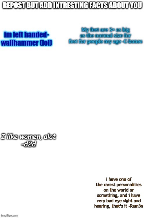 I like women, alot
-d2d | made w/ Imgflip meme maker