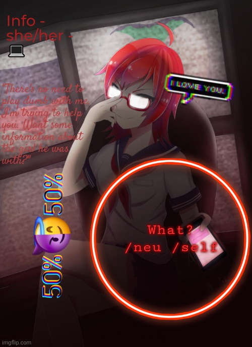 Info | What? /neu /self | image tagged in info | made w/ Imgflip meme maker
