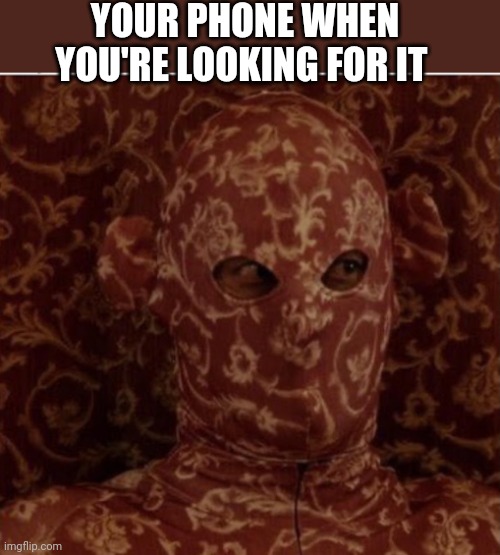 YOUR PHONE WHEN YOU'RE LOOKING FOR IT | image tagged in funny memes | made w/ Imgflip meme maker