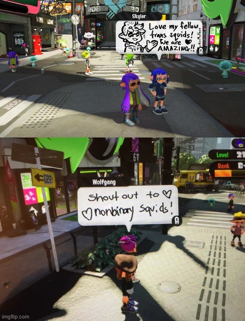 Wow! There's a lot! | image tagged in splatoon,splatoon 2,memes,gaming,lgbtq,wow | made w/ Imgflip meme maker