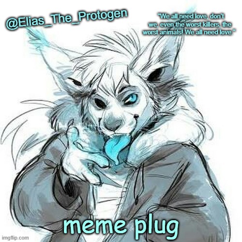 Elias_The_Protogen Furry Sans Announcement Template | meme plug | image tagged in elias_the_protogen furry sans announcement template | made w/ Imgflip meme maker
