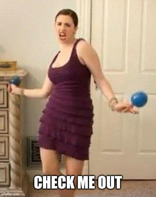 maracas dancer | CHECK ME OUT | image tagged in maracas dancer | made w/ Imgflip meme maker