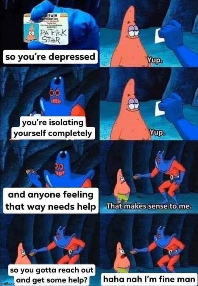 image tagged in depression | made w/ Imgflip meme maker