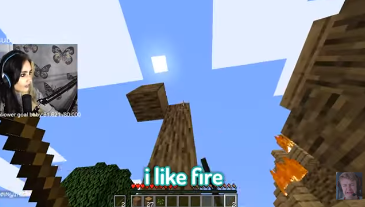 I like fire Blank Meme Template