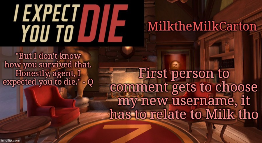 MilktheMilkCarton but it's his favorite VR game | First person to comment gets to choose my new username, it has to relate to Milk tho | image tagged in milkthemilkcarton but it's his favorite vr game | made w/ Imgflip meme maker