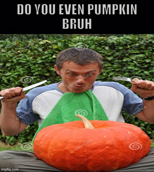 THOTUM | DO YOU EVEN PUMPKIN
BRUH | image tagged in tiss,the,season | made w/ Imgflip meme maker