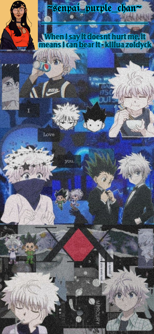 High Quality Killua Temp Blank Meme Template