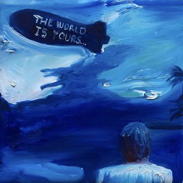 The world is yours Blank Meme Template