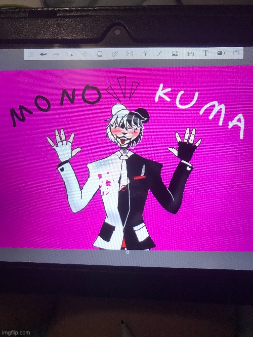 If Nekos count as furries, then does Human Monokuma? I’m shit at drawing humans, but whatever, I guess | made w/ Imgflip meme maker