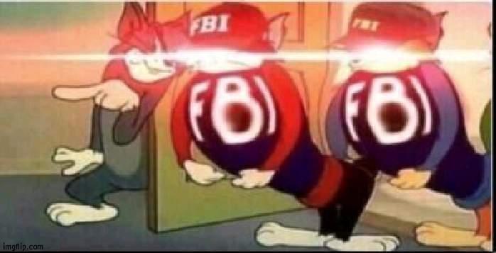 Tom sends fbi | image tagged in tom sends fbi | made w/ Imgflip meme maker