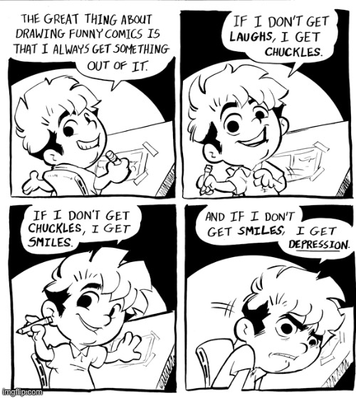 welp, this is true | image tagged in funny,true,comics/cartoons,depression,happiness | made w/ Imgflip meme maker