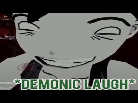High Quality demonic laugh Blank Meme Template