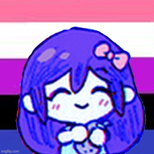 OMORI pride icons Part 3 I think- Aubrey | made w/ Imgflip meme maker