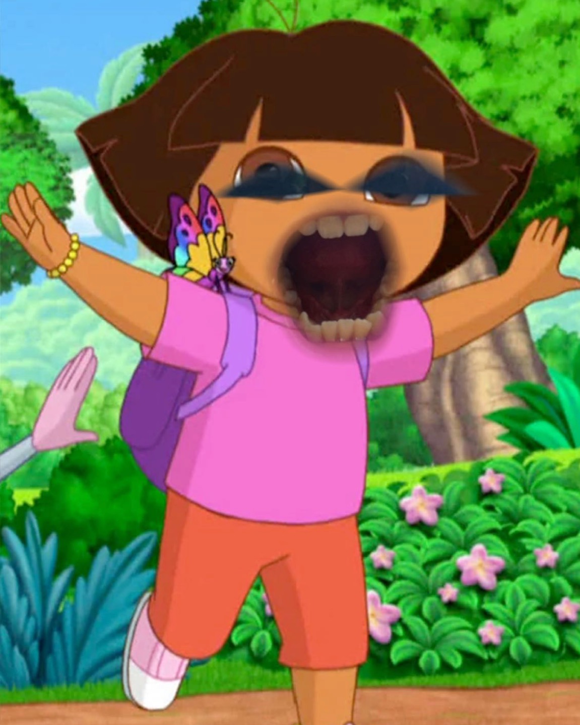 High Quality Dora time Blank Meme Template