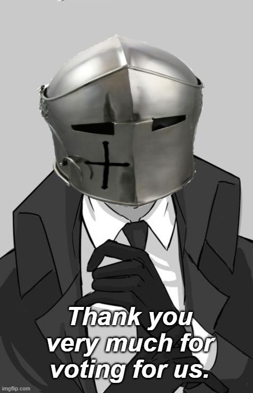 Thank you very much for voting for us. | made w/ Imgflip meme maker