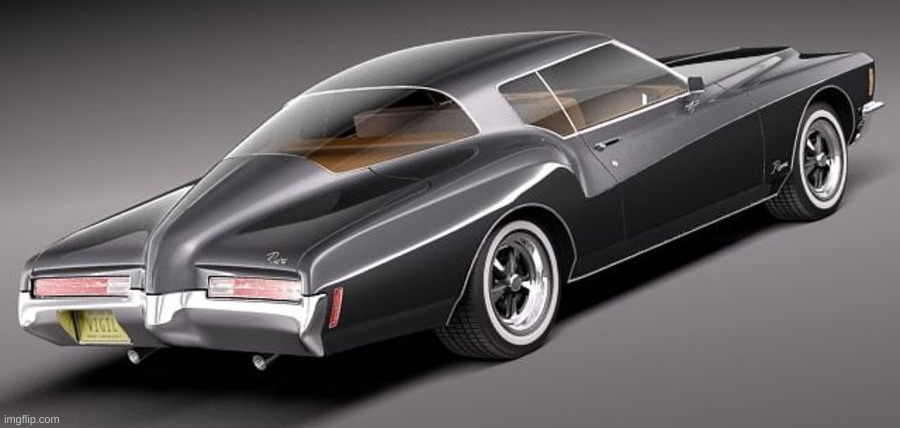 buick riviera gs boattail | made w/ Imgflip meme maker
