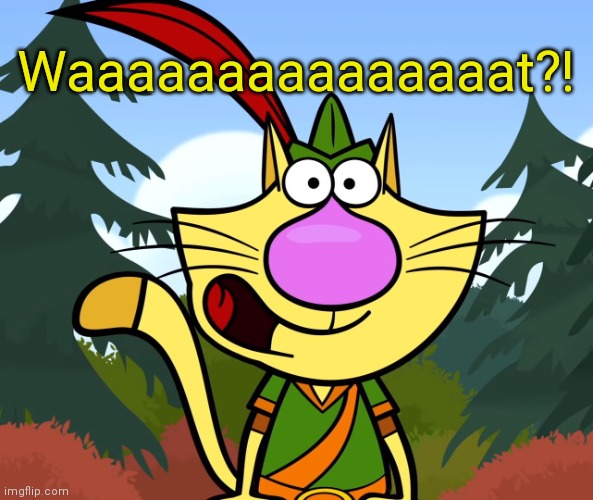 No Way!! (Nature Cat) | Waaaaaaaaaaaaaaat?! | image tagged in no way nature cat | made w/ Imgflip meme maker