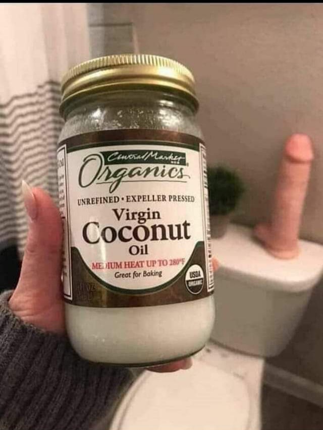 High Quality Coconut Oil Blank Meme Template