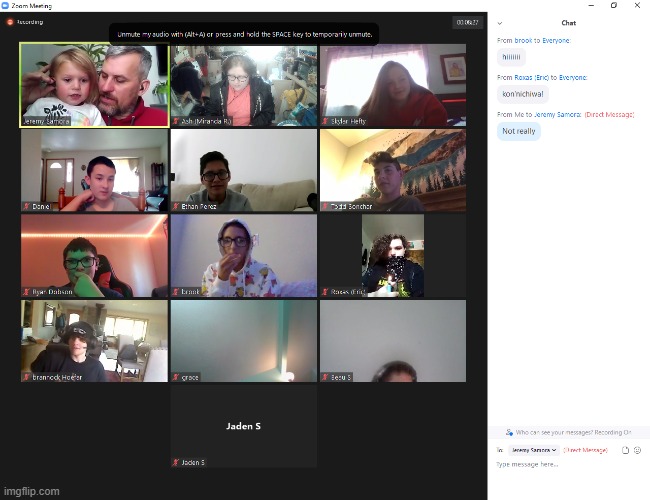 The teacher brought a baby! /pos - Info | made w/ Imgflip meme maker